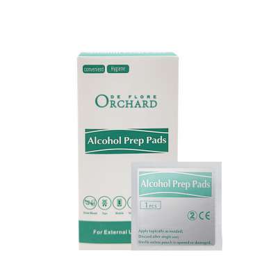 70% isopropyl antiseptic medicated disposable mobile phone alcohol prep swap pad